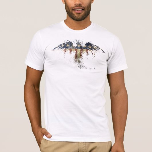 T-shirt Américain Eagle (Devant)