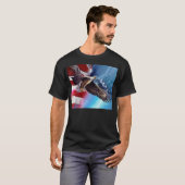T-shirt américain-Eagle (Devant entier)