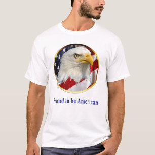 T-shirt américain fier
