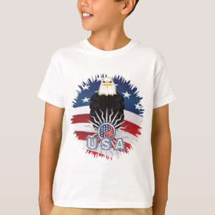 T-shirt Américain fier Eagle