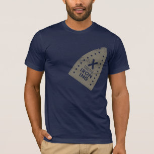 T-shirt américain foncé d'habillement de la