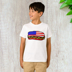 T-shirt américain Hot Dog Food