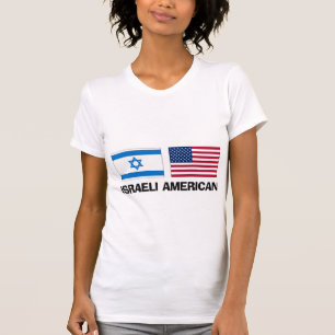 T-shirt Américain israélien