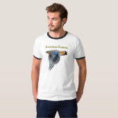 T-shirt américain Kestrel Ringer (Devant entier)