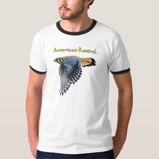 T-shirt américain Kestrel Ringer (Devant)