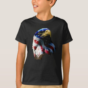 T-shirt Américain patriote Eagle