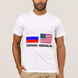 T-shirt Américain russe