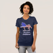 T-shirt Américain Saddlebred (Devant entier)