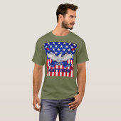 T-shirt américain Semper Fi (Devant entier)
