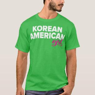 T-shirt Américaine coréenne fille 2