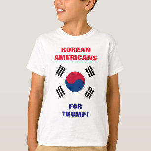 T-SHIRT AMÉRICAINS CORÉENS POUR TRUMP !