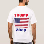 T-SHIRT AMÉRICAINS HONGROIS POUR TRUMP ! (Dos)