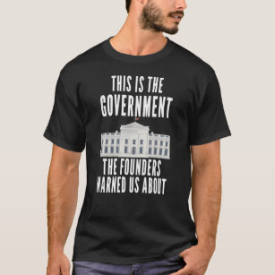 T-shirt Américains patriotes anti-gouvernement