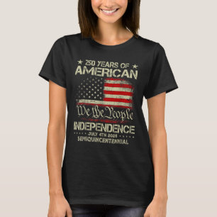 T-shirt American 250th Anniversary Celebration 250 Years U