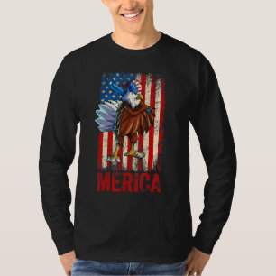 T-shirt American Bald Eagle 4 juillet femmes Hommes Améric