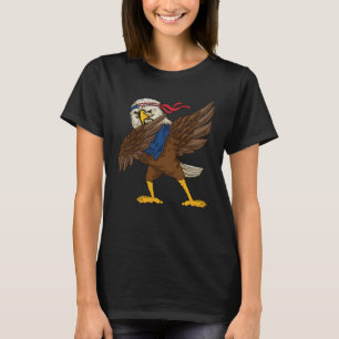 T-shirt American Bald Eagle Dabbing 2021 Dab Dance 4ème De