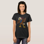 T-shirt American Bald Eagle Dabbing 2021 Dab Dance 4ème De (Devant entier)
