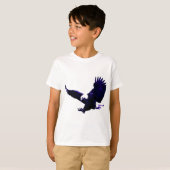 T-shirt American Bald Eagle Landing (Devant entier)