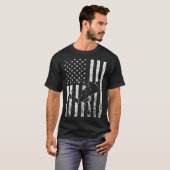 T-shirt American Bowling Strike Bowler Bowling Pin Bowling (Devant entier)