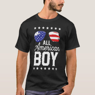 T-shirt American Boy America Independence Day Patriot US