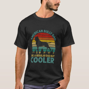 T-shirt American Bulle Papa Comme Un Père Régulier Mais Gl