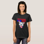 T-shirt American Bully Dog National Dog day (Devant entier)