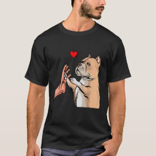 T-shirt American Bully Love Dogs Mama Détenante de chien F