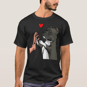 T-shirt American Bully Love mignon Chien Maman Filles Drôl