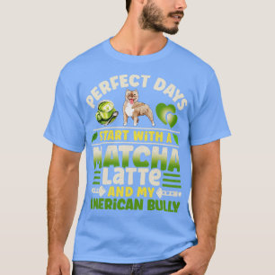 T-shirt American Bully Matcha Latte