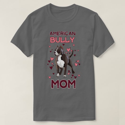 T-shirt American Bully Mom (Design devant)