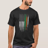 T-shirt American Celtic knot Stripes flag Irish Patrick's (Devant)