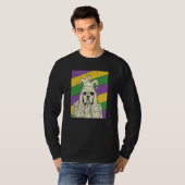 T-shirt American Cocker Spaniel Jester Mardi Gras Dog Mom (Devant entier)