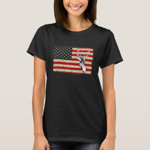 T-shirt American Deer Hunter Patriotic 2