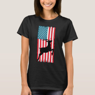 T-shirt American Deer Hunter Patriotic 3