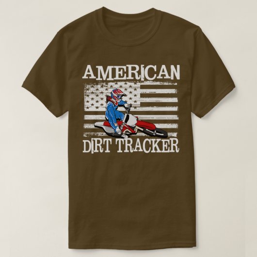 T-shirt American Dirt Tracker (Design devant)