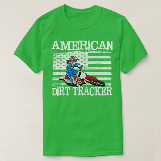 T-shirt American Dirt Tracker (Design devant)