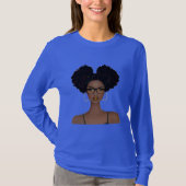 T-shirt American Diva Long Sleves (Devant)