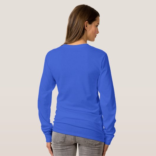 T-shirt American Diva Long Sleves (Dos entier)