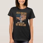 T-shirt American Duck Hunter Duck Hunter Besoin de Chasse (Devant)