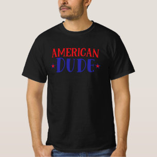 T-shirt American Dude