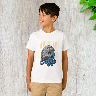 T-shirt American Eagle Superior Qualité Vintage Patriotiqu