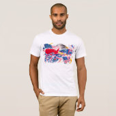 T-SHIRT AMERICAN EAGLE UTILISE (Devant entier)