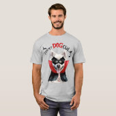 T-shirt American Eskimo Count DOGcula Funny Dog Lover (Devant entier)