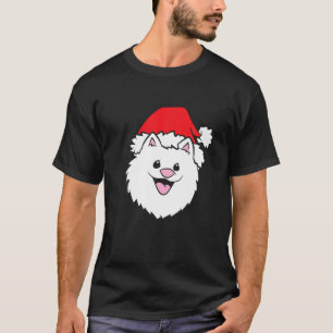 T-shirt American Eskimo Noël Casquette Cuet American Eskim