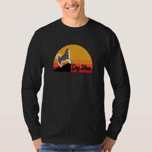 T-shirt American Eskimo Sunset Chien Maman Animal Pet Moun
