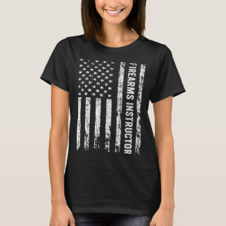 T-shirt American Firearms Instructor Gun Range Safety Offi