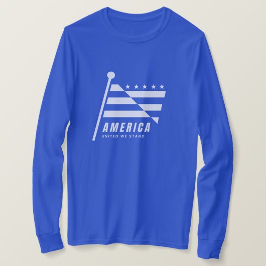 T-shirt American Flag (Design devant)