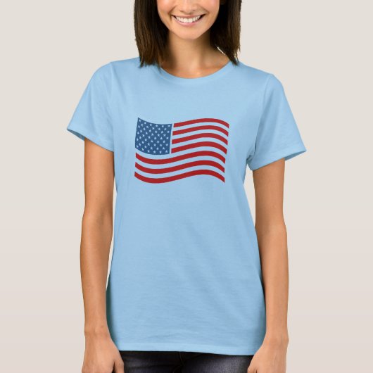 T-shirt American Flag (Devant)