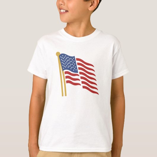 T-shirt American Flag (Devant)