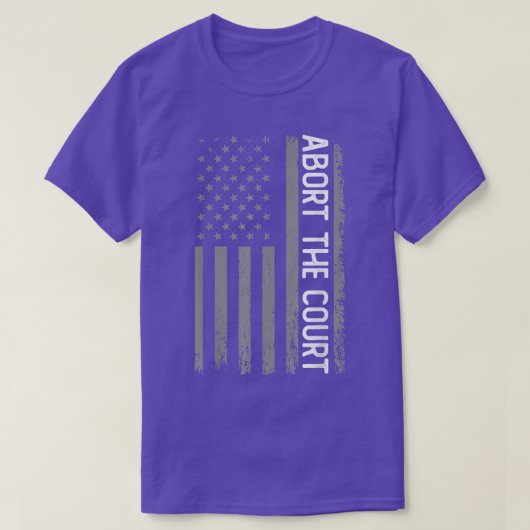 T-shirt American Flag 4 juillet Abandonner la cour (Design devant)